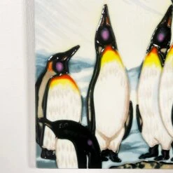 Darthome Limited Penguin Meeting Ceramic Tile Wall Art -Darthome Limited IMG E9875 editedAH