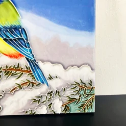 Darthome Limited Winter Blue Tit Ceramic Tile Wall Art -Darthome Limited IMG E9904 editedAZ