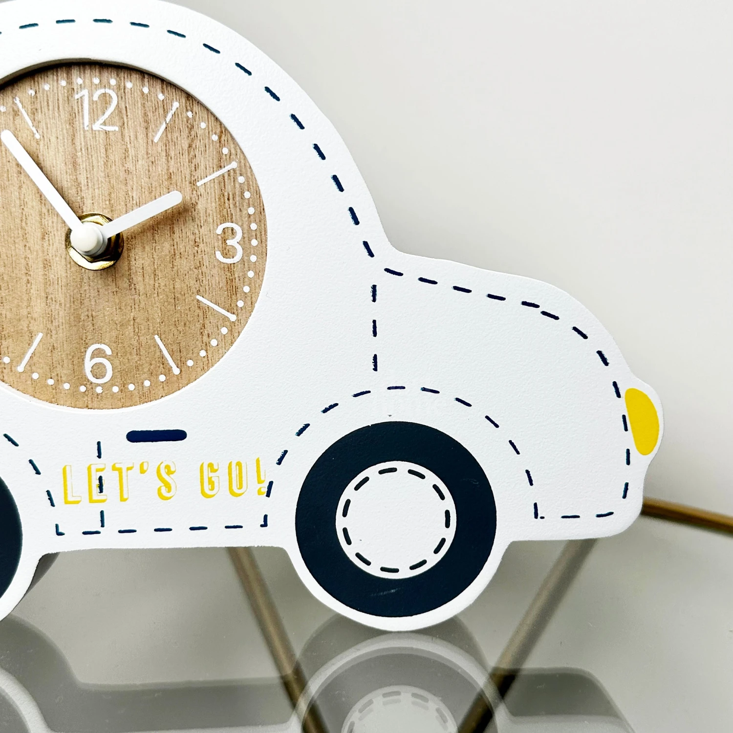 Darthome Limited White Car Childrens Clock 4 Darthome Limited White Car Childrens Clock - Image 4