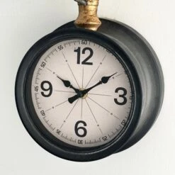 Darthome Limited Wall Mounted Metal Industrial Pipe Clock -Darthome Limited IMG E9915