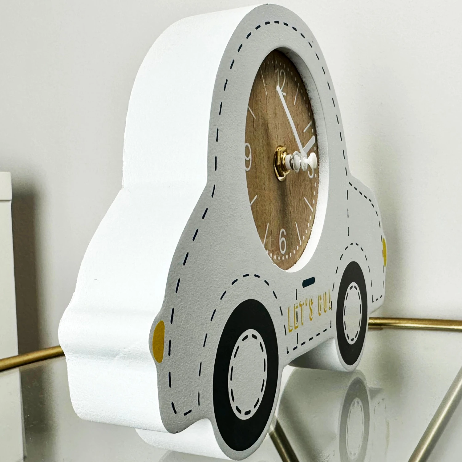 Darthome Limited White Car Childrens Clock 5 Darthome Limited White Car Childrens Clock - Image 5