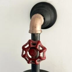 Darthome Limited Metal Industrial Pipe Wall Clock 7 Darthome Limited Metal Industrial Pipe Wall Clock -Darthome Limited IMG E9926