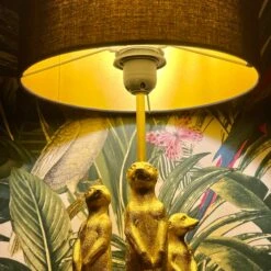 Darthome Limited Large Gold Standing Meerkat Mob Table Lamp 11 Darthome Limited Large Gold Standing Meerkat Mob Table Lamp -Darthome Limited IMG E9932