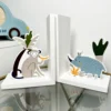 Darthome Limited Safari Childrens Bookends - Monkey And Rhino
