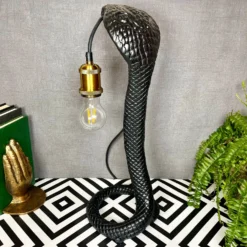 Darthome Limited Black King Cobra Snake Lamp -Darthome Limited IMG E9965 edited231