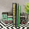 Darthome Limited Resin Train Bookend Set