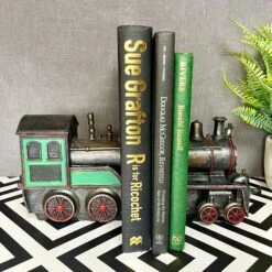 Darthome Limited Resin Train Bookend Set
