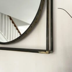 Darthome Limited Industrial Round Mirror In Square Frame 6 Darthome Limited Industrial Round Mirror In Square Frame -Darthome Limited Image 28